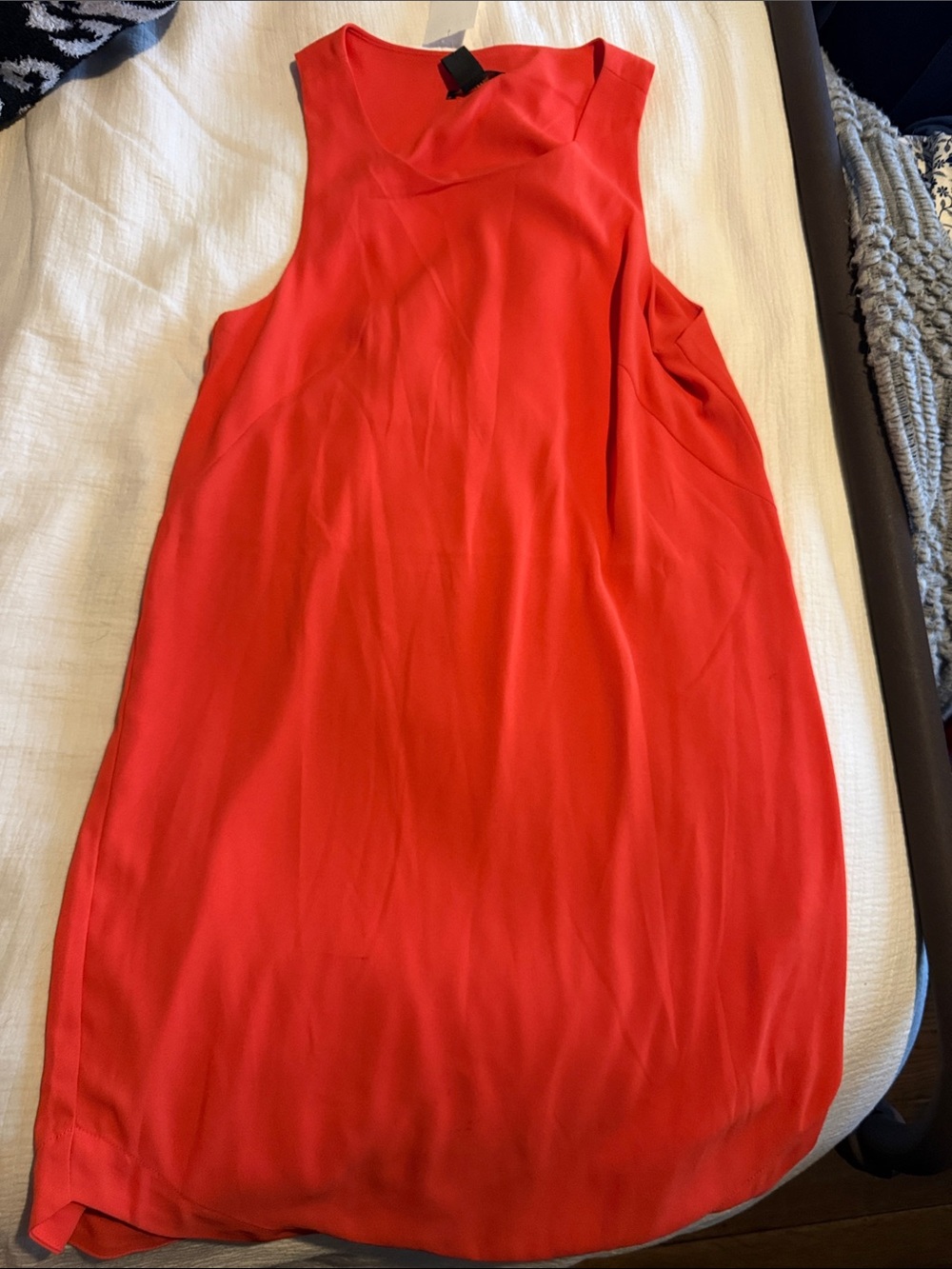 H&M Bright Red Sleeveless Dress